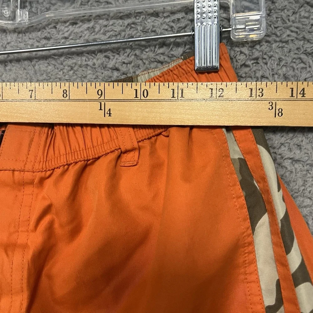A.P. Co‎ Shorts Mens Sz L Orange Desert Camouflage Camo Reversible Cargo Stretch